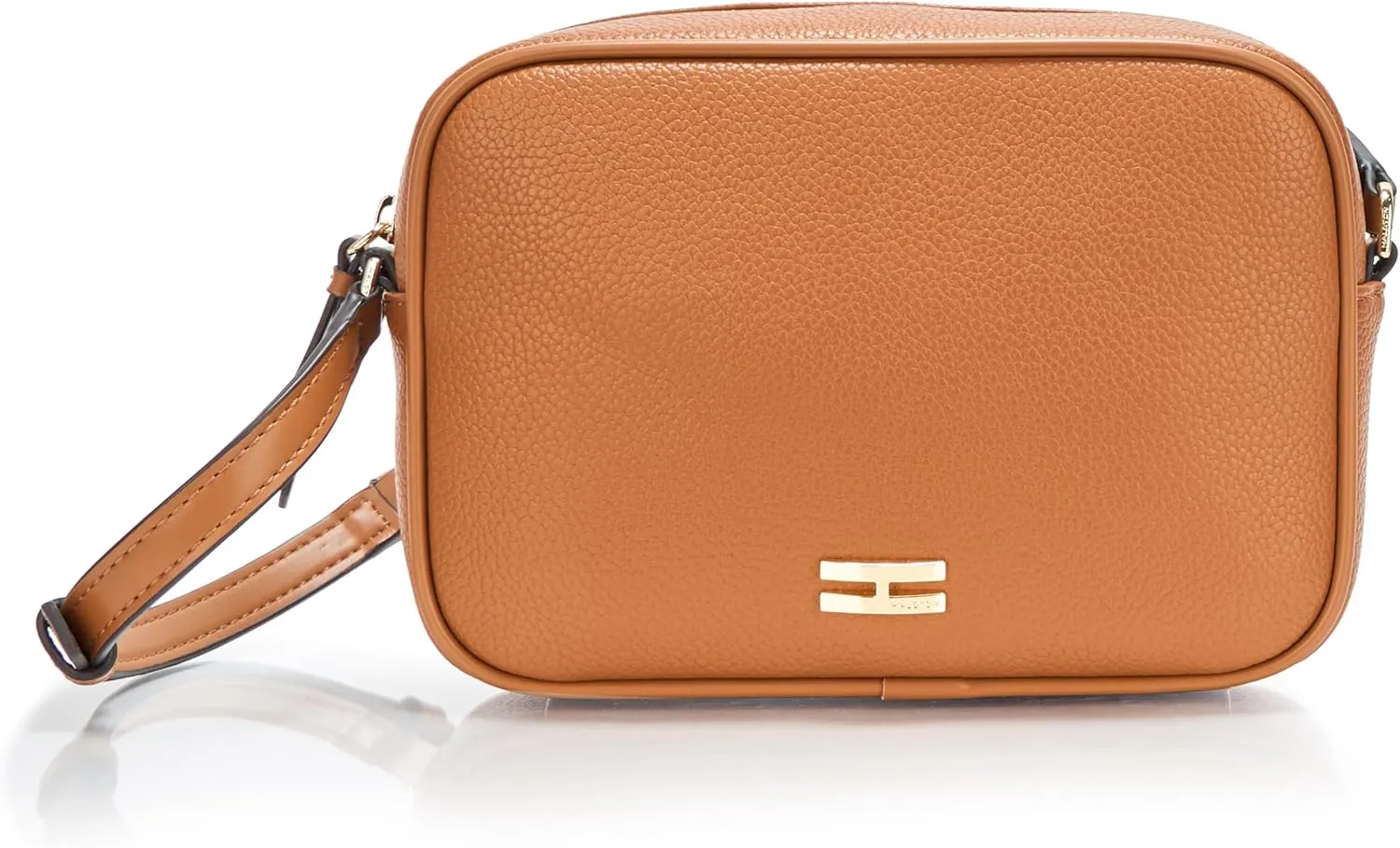 Halston Jerry Signature Logo Top Zip Crossbody