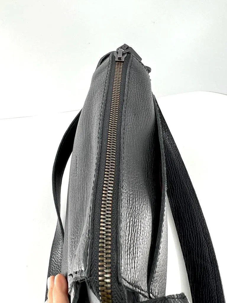 HAMMITT BRYANT MED TWO WAY LEATHER BAG