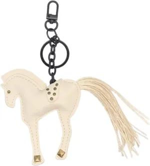 Handcrafted leather horse key chains, purse hanging accessories, cute styling bag accessories feminine charm