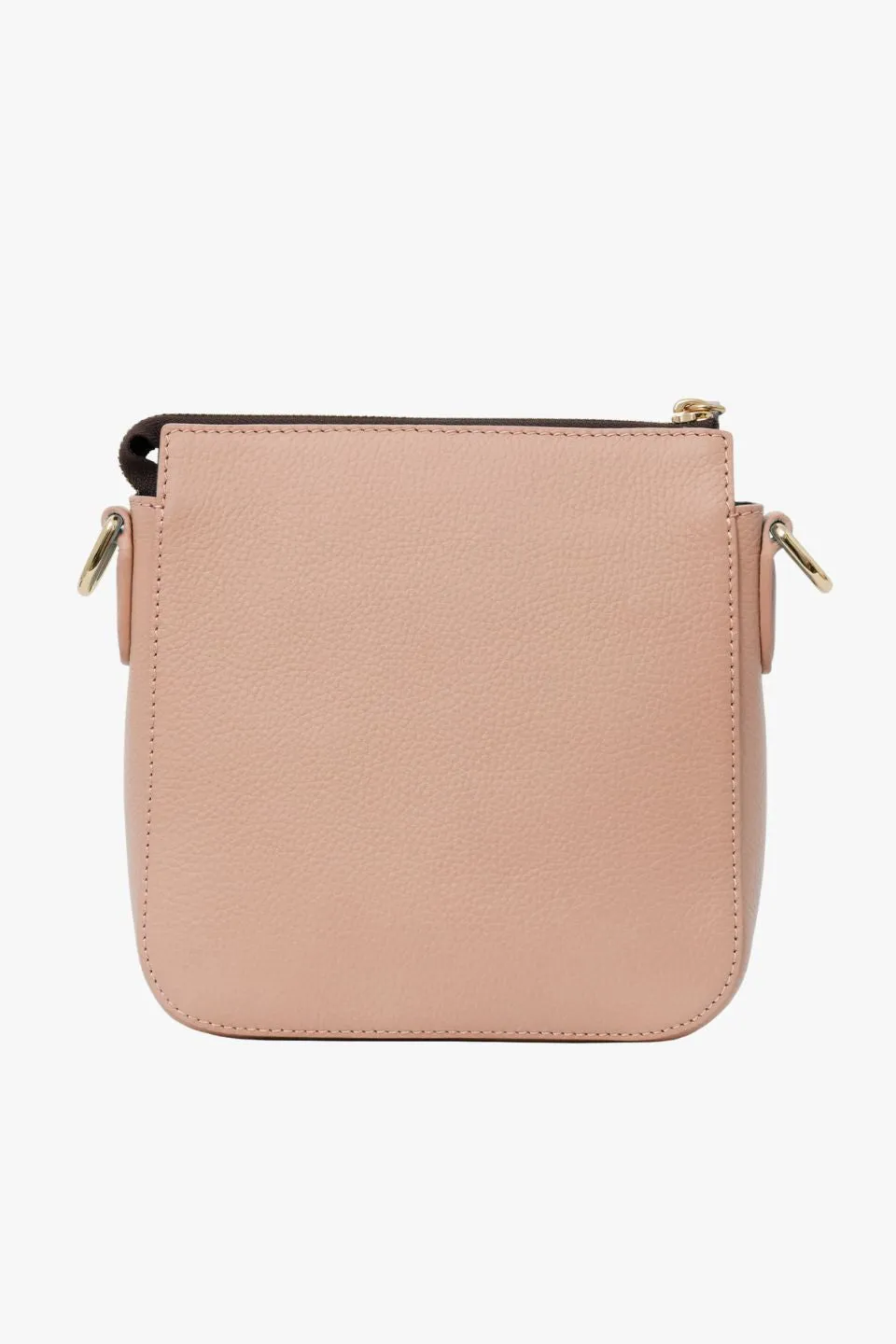 Harrie Taupe Crossbody Bag