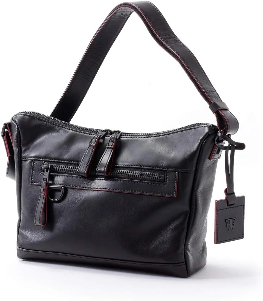 Hawk Genuine Leather Mini Shoulder Bag, Made In Japan, No.615103