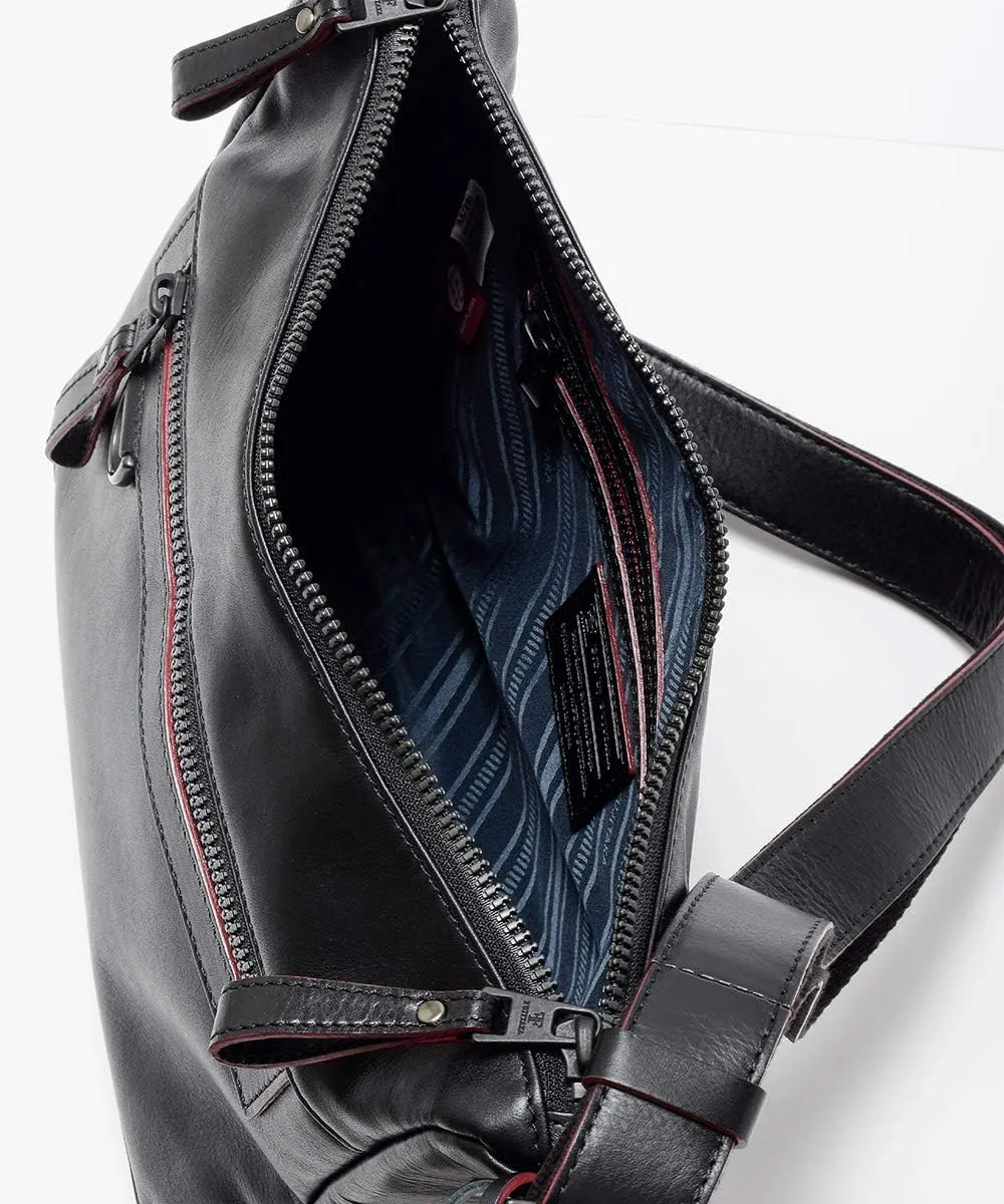 Hawk Genuine Leather Mini Shoulder Bag, Made In Japan, No.615103
