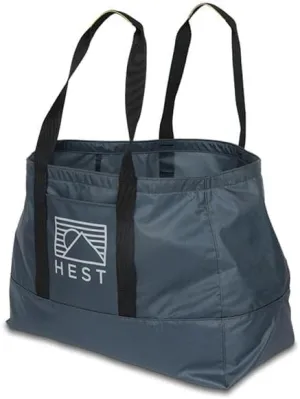 HEST Tote 50 - Camp Carry All Bag - Durable Outdoor Ready Camping Tote Bag - Carry Straps and Exterior Pocket - 50 Liter Capacity
