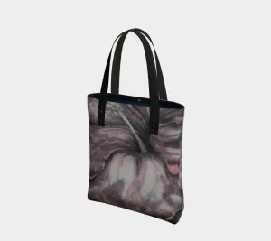 Hibiscus Grisaille Bag Tote Pink End-to-end encryption Proactive service
