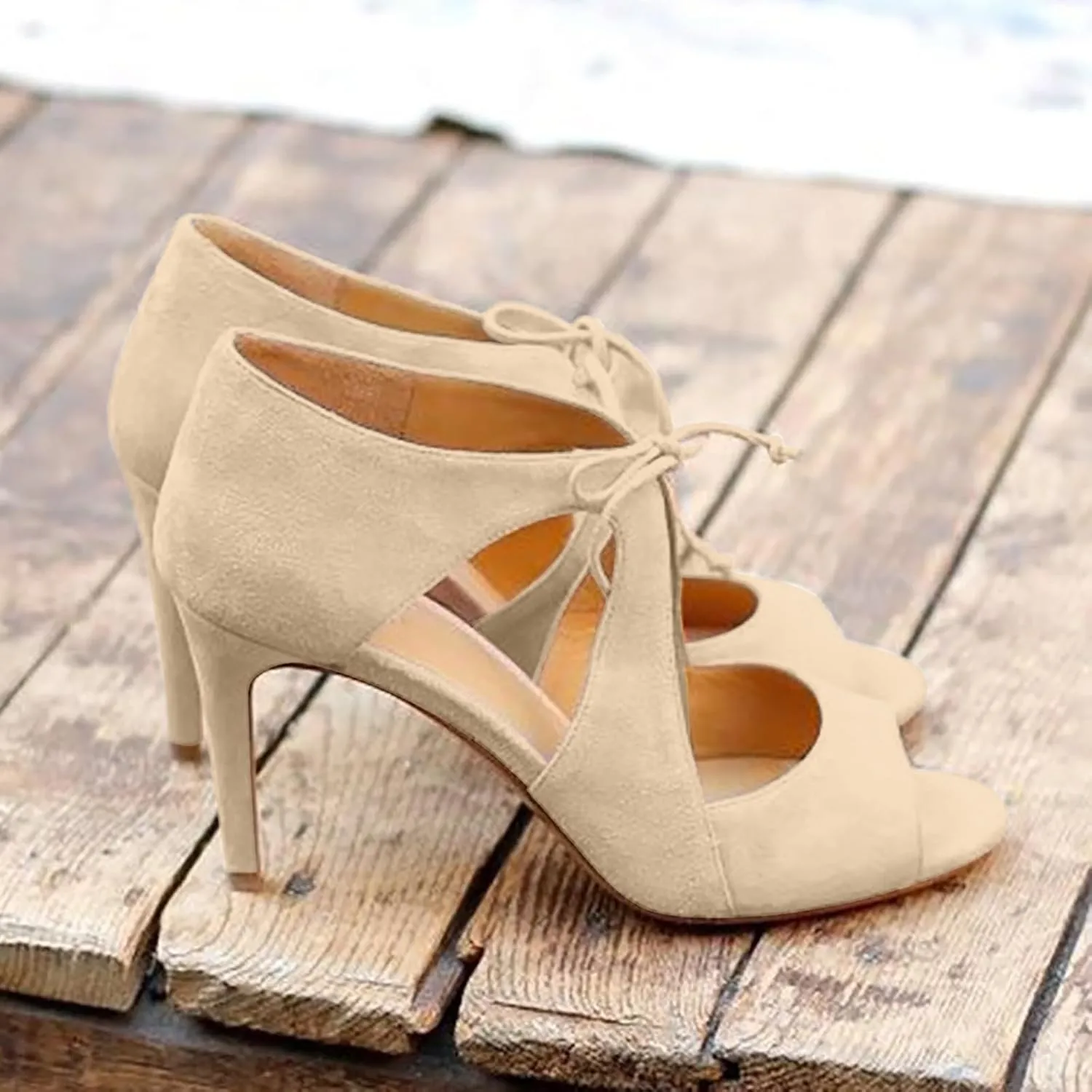 High Heels for Women Crystal Stilettos Heeled Sandals Open Toe Strappy Sexy High Heels Ankle Strap Buckle Heels