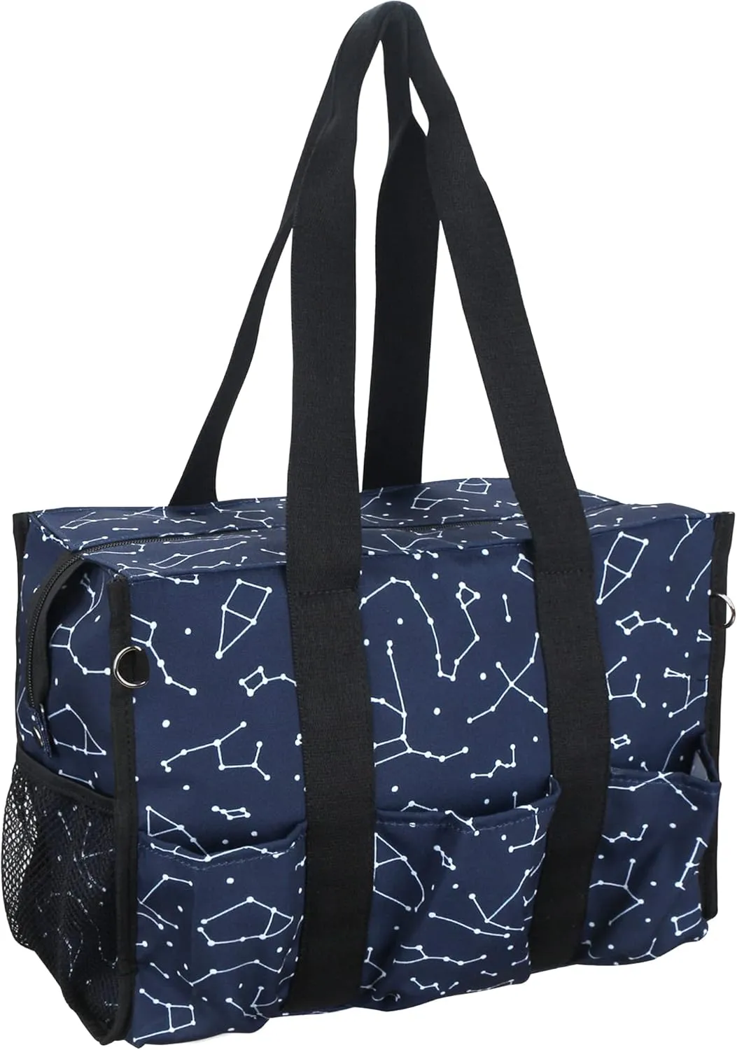 HoogaLife Nurse Bag for Work - Waterproof, Lightweight, Large Portable Bag with 14 Internal Pockets