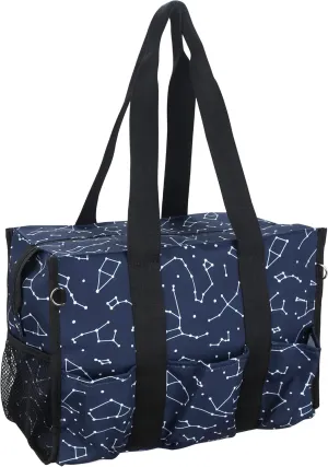 HoogaLife Nurse Bag for Work - Waterproof, Lightweight, Large Portable Bag with 14 Internal Pockets