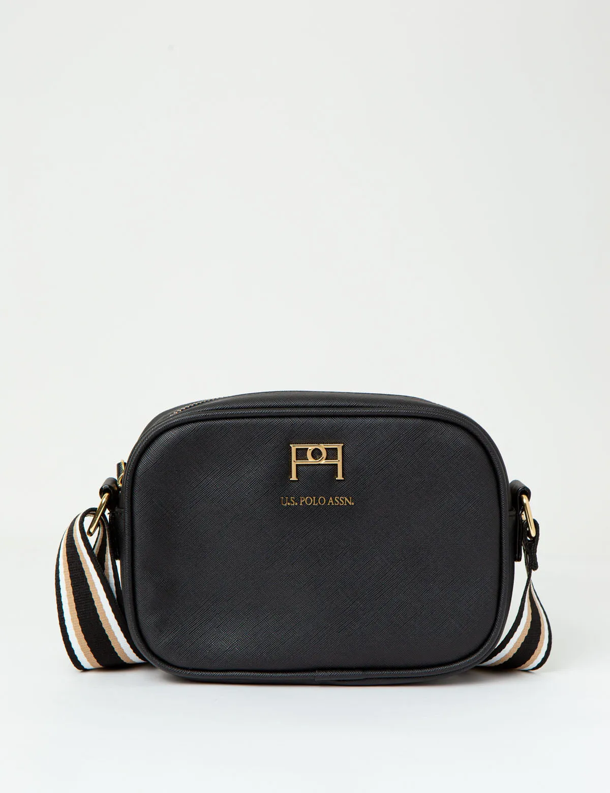 INTERLOCKING P CROSSBODY BAG