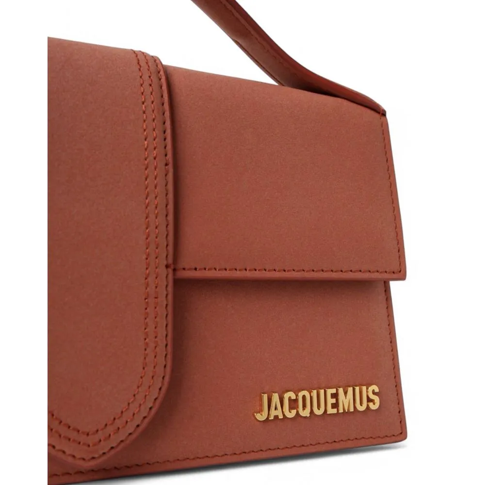 Jacquemus Brown Leather Handbag