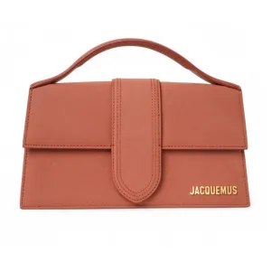 Jacquemus Brown Leather Handbag