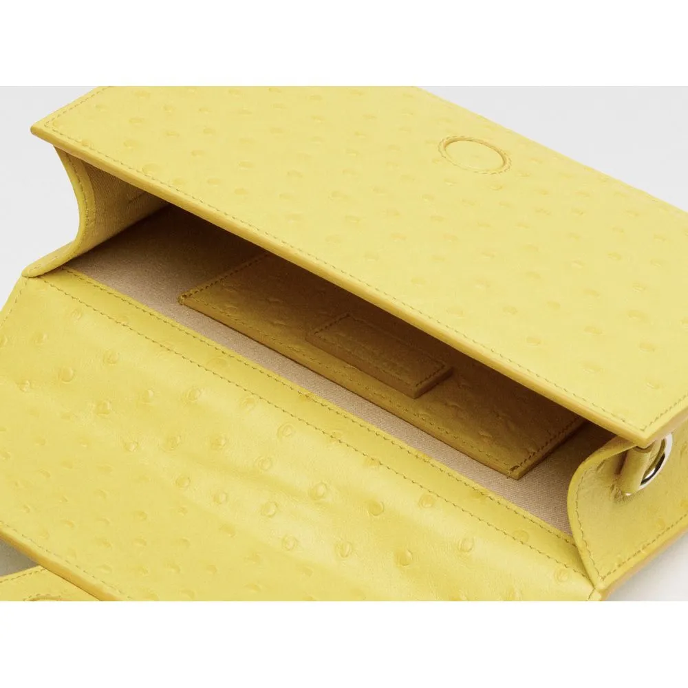 Jacquemus Yellow Leather Handbag