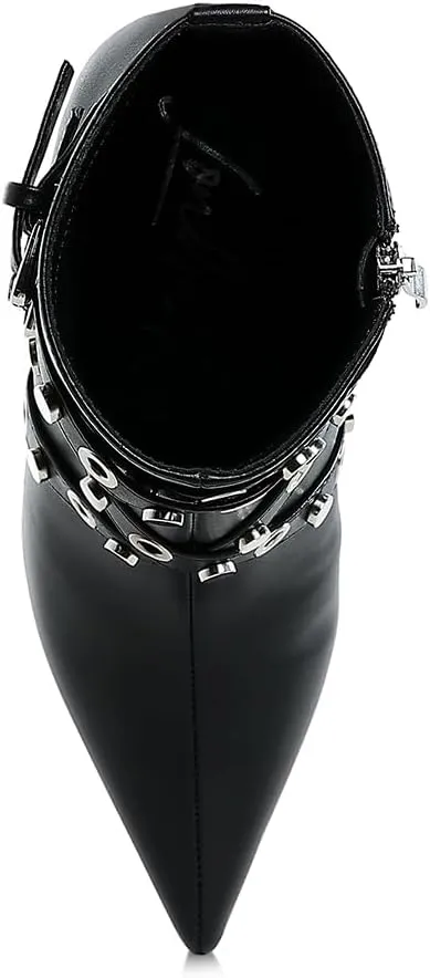 Jaunts Eyelets & Studs Harness Ankle Boots