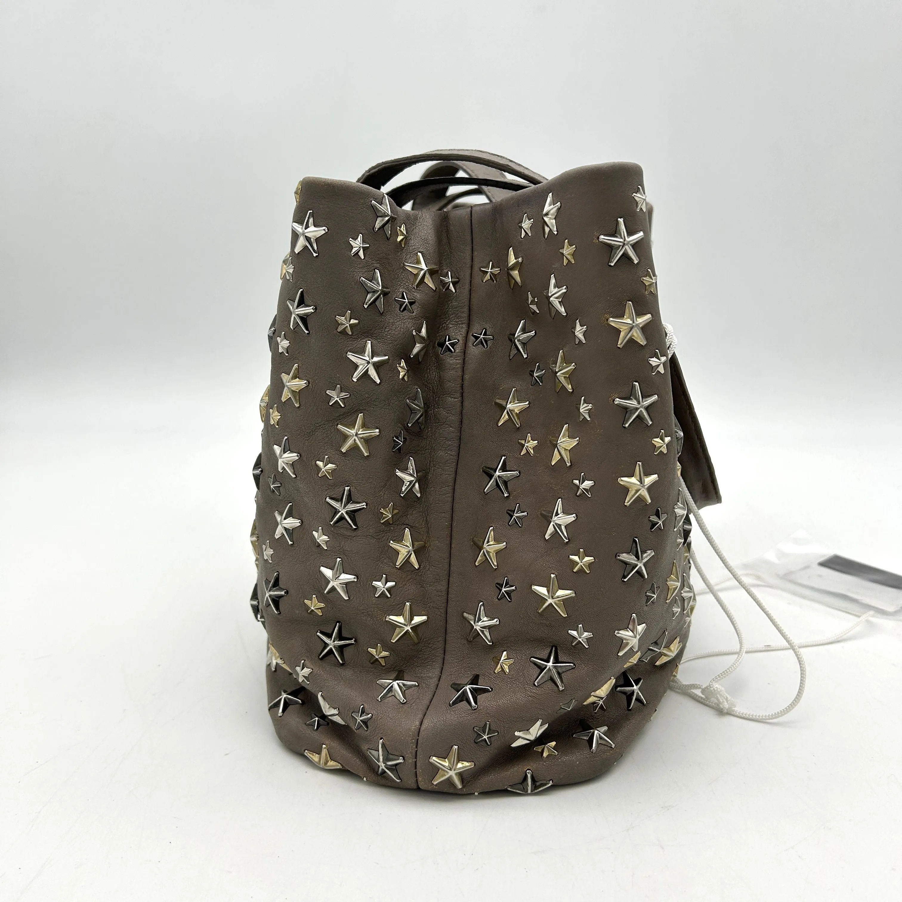 Jimmy Choo | Bags | Jimmy Choo Star Studs Pimlico Tote Shoulder Bag Gray LA20086