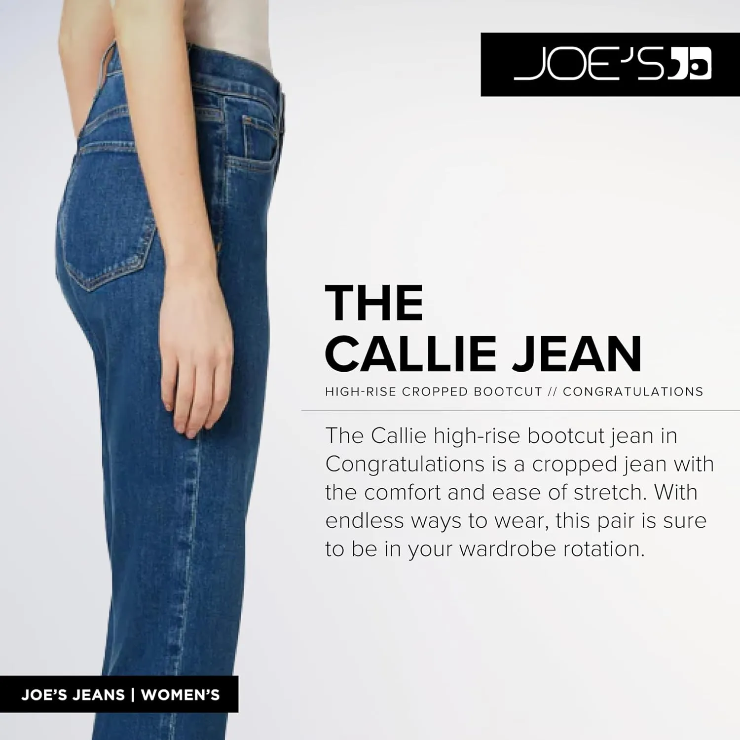 Joe's Women's The Callie Bootcut W Raw Hem