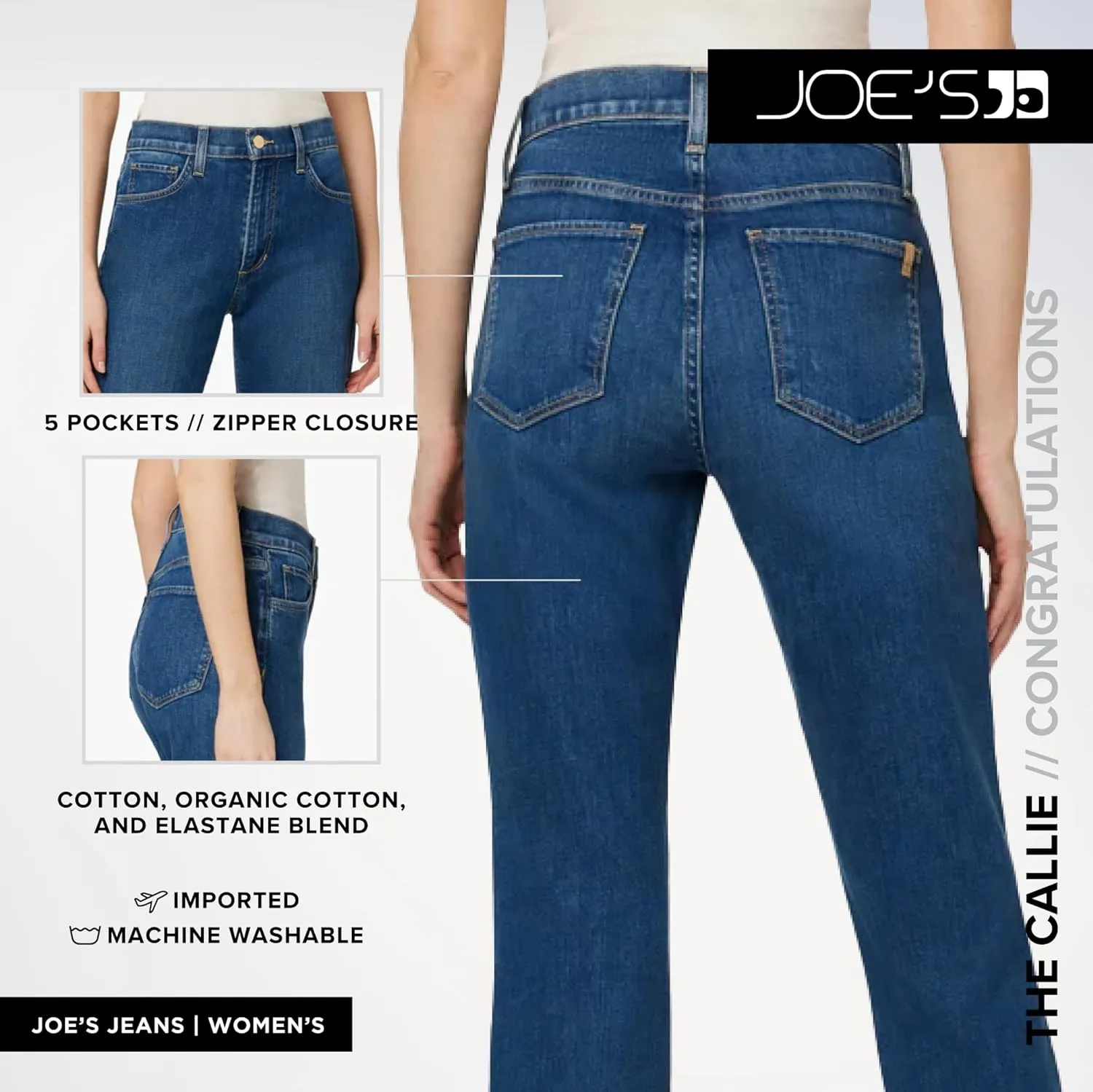Joe's Women's The Callie Bootcut W Raw Hem