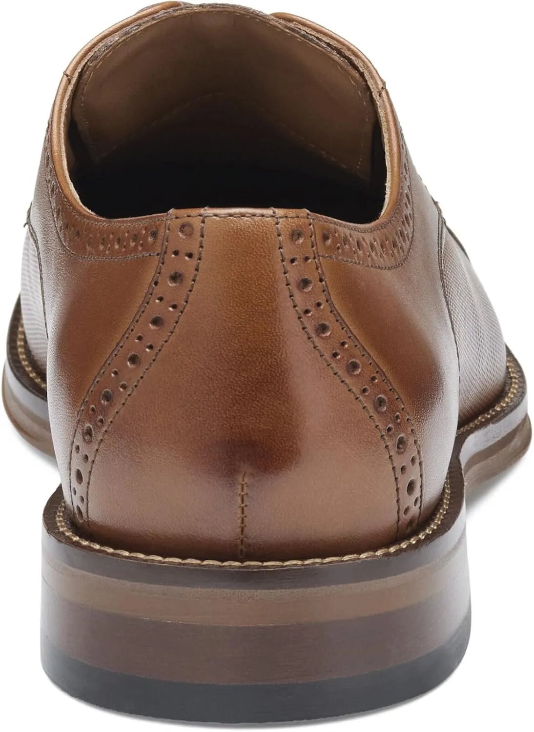 Johnston & Murphy Men's Sutton Embossed Cap Toe Shoe