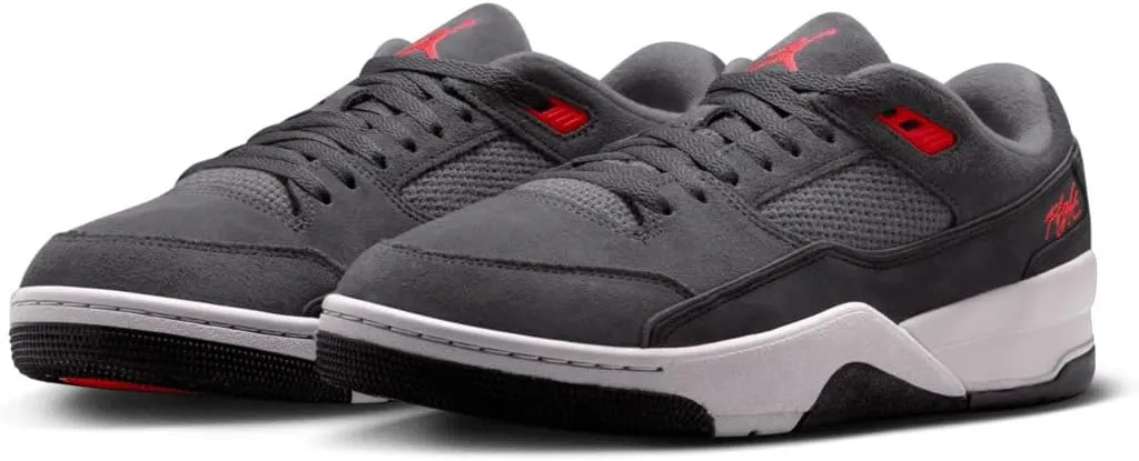 Jordan Flight Court Men's Shoes (HF3255-003, Dark Grey/Infrared Black/Cement Grey)
