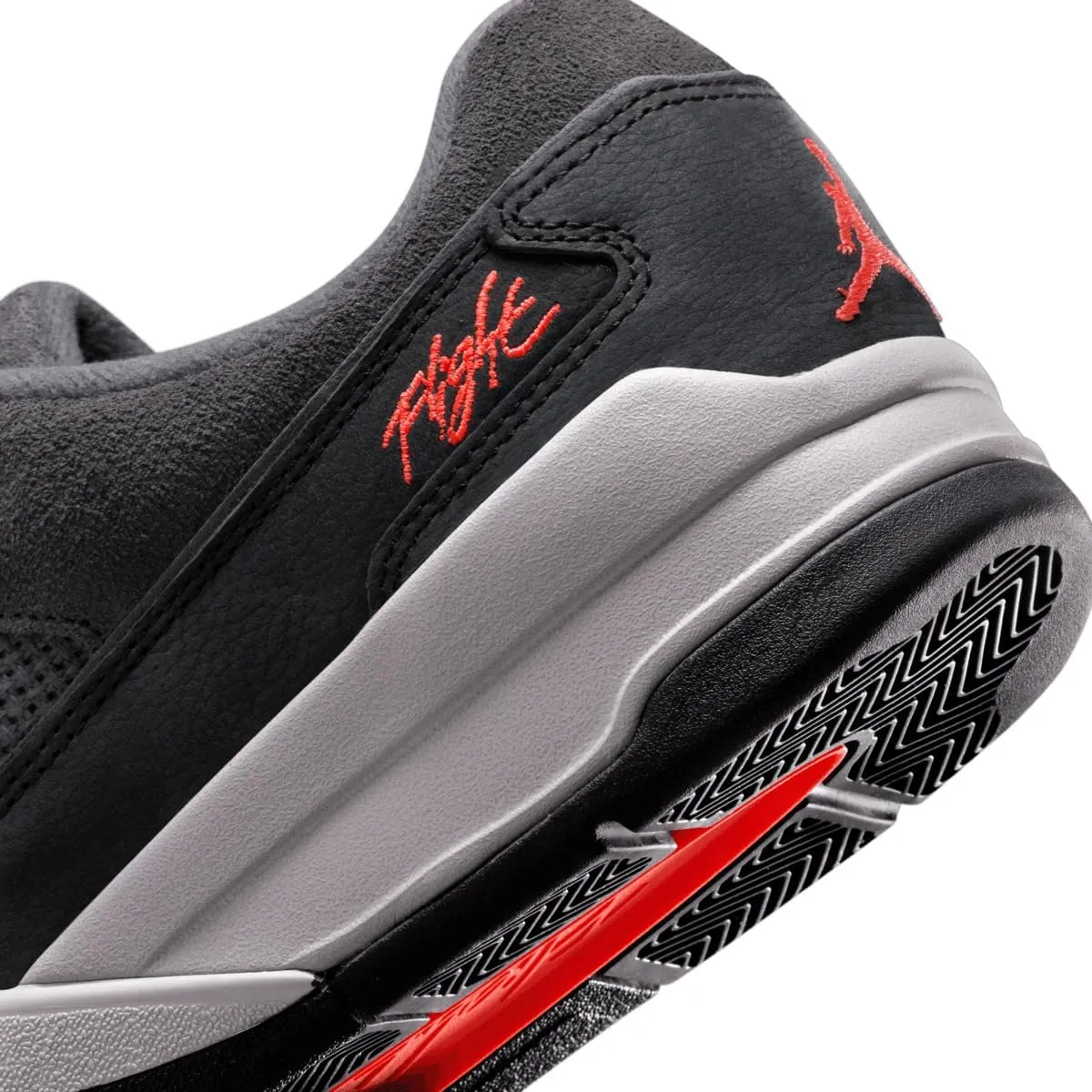 Jordan Flight Court Men's Shoes (HF3255-003, Dark Grey/Infrared Black/Cement Grey)