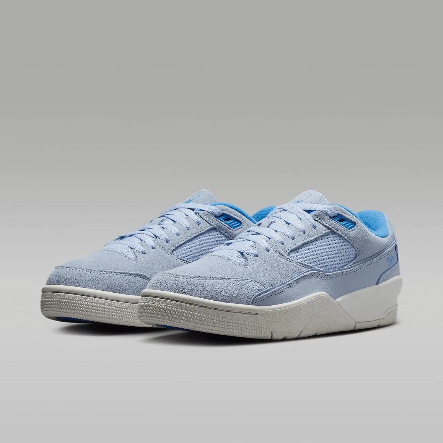 Jordan Flight Court Women's Shoes (FZ9854-400, Hydrogen Blue/Sail/Muslin/University Blue)