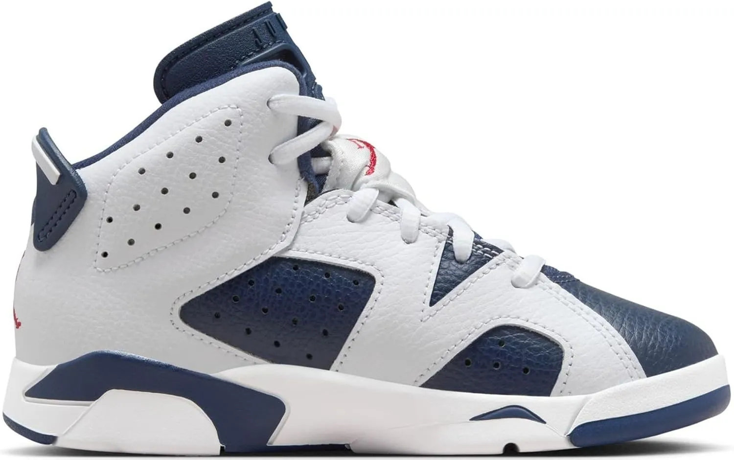 Jordan Little Kid's 6 Retro White/Varsity Red (DV3605 164)