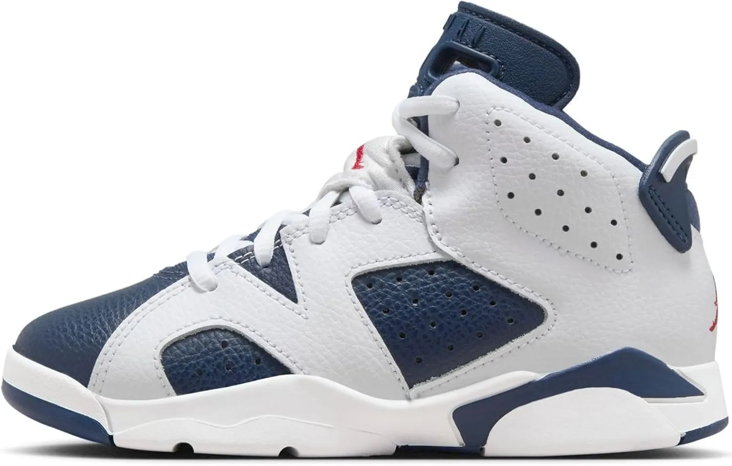 Jordan Little Kid's 6 Retro White/Varsity Red (DV3605 164)