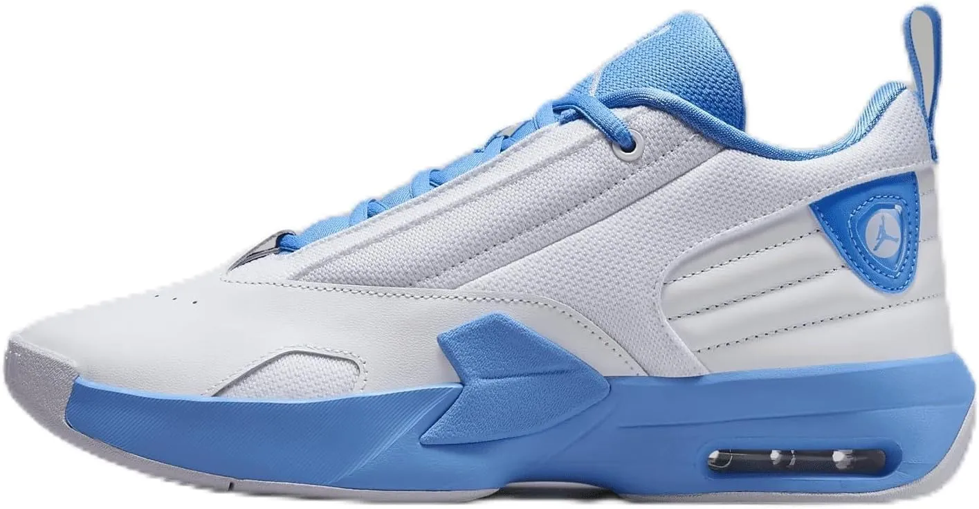 Jordan Max Aura 6 Women's Shoes (FQ7943-100, White/University Blue/White) Size 8.5