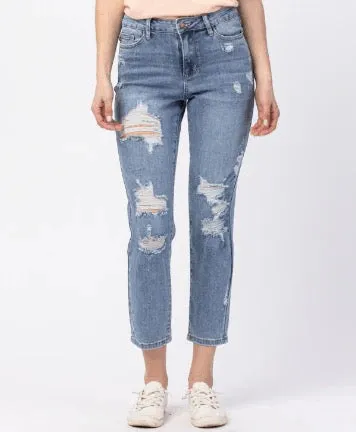 **Judy Blue plus size Boyfriend fit
