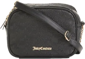 Juicy Couture Women’s Embossed Camera Crossbody Bag (GP Liquorice)