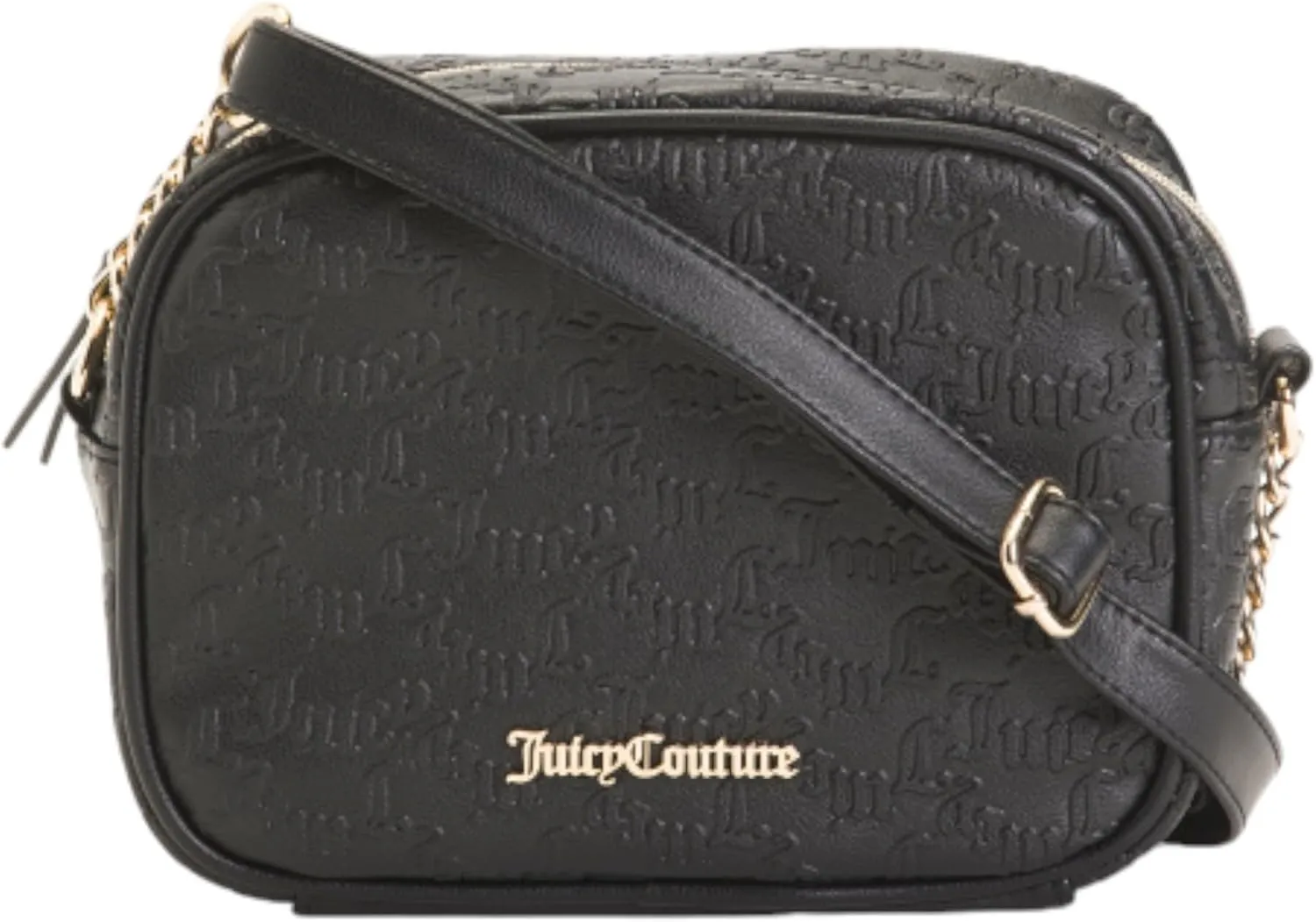 Juicy Couture Women’s Embossed Camera Crossbody Bag (GP Liquorice)