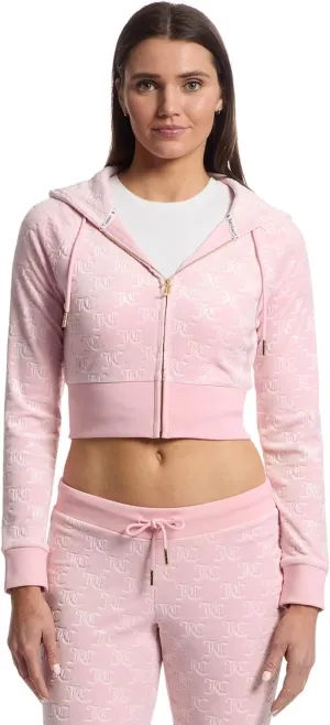 Juicy Couture Women's Juicy Raglan Corset Hoodie