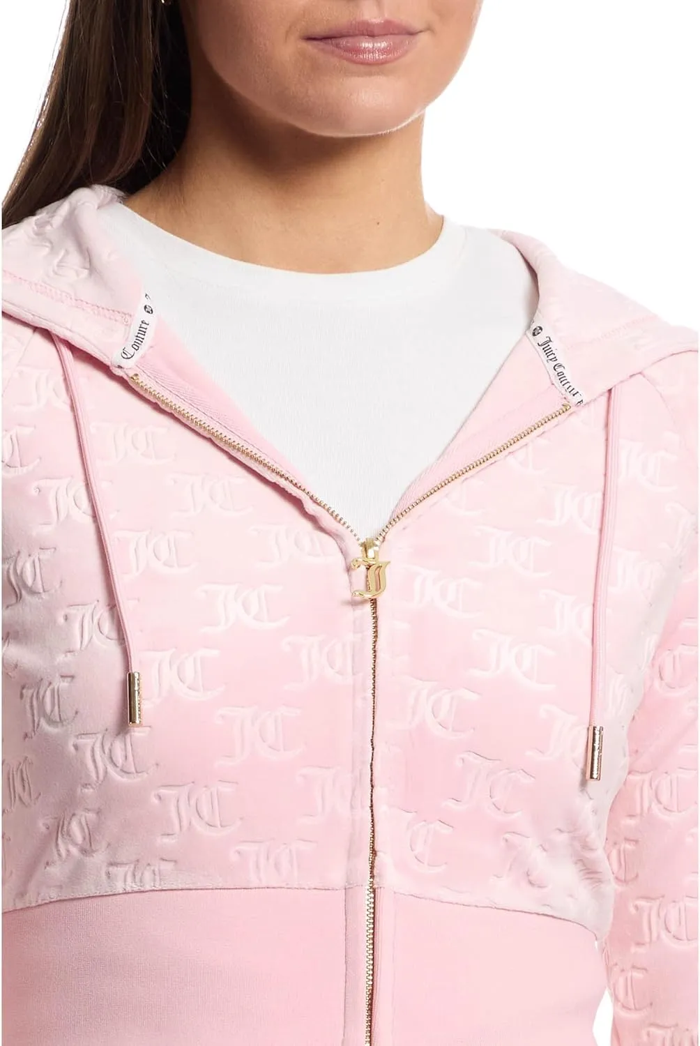 Juicy Couture Women's Juicy Raglan Corset Hoodie