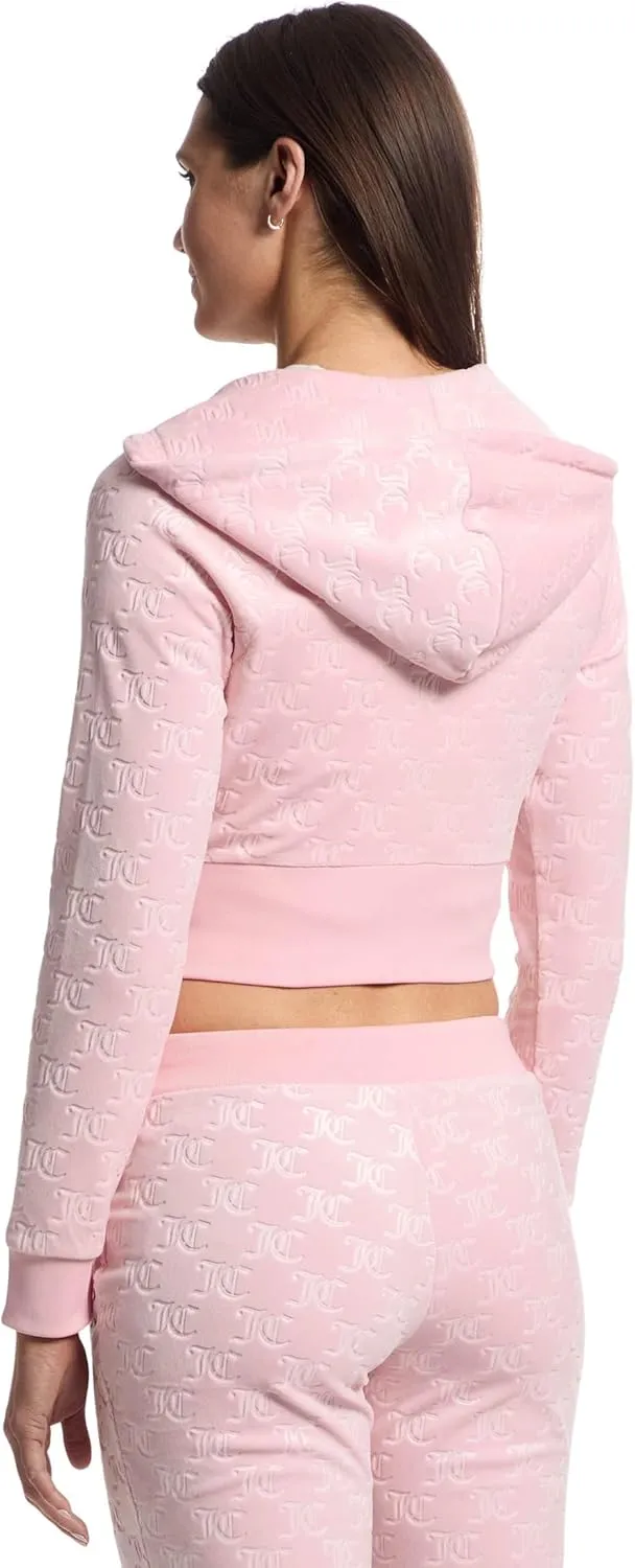 Juicy Couture Women's Juicy Raglan Corset Hoodie