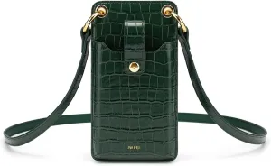JW PEI Aylin Canvas & Quinn Vegan Leather Cell Phone Crossbody Bag