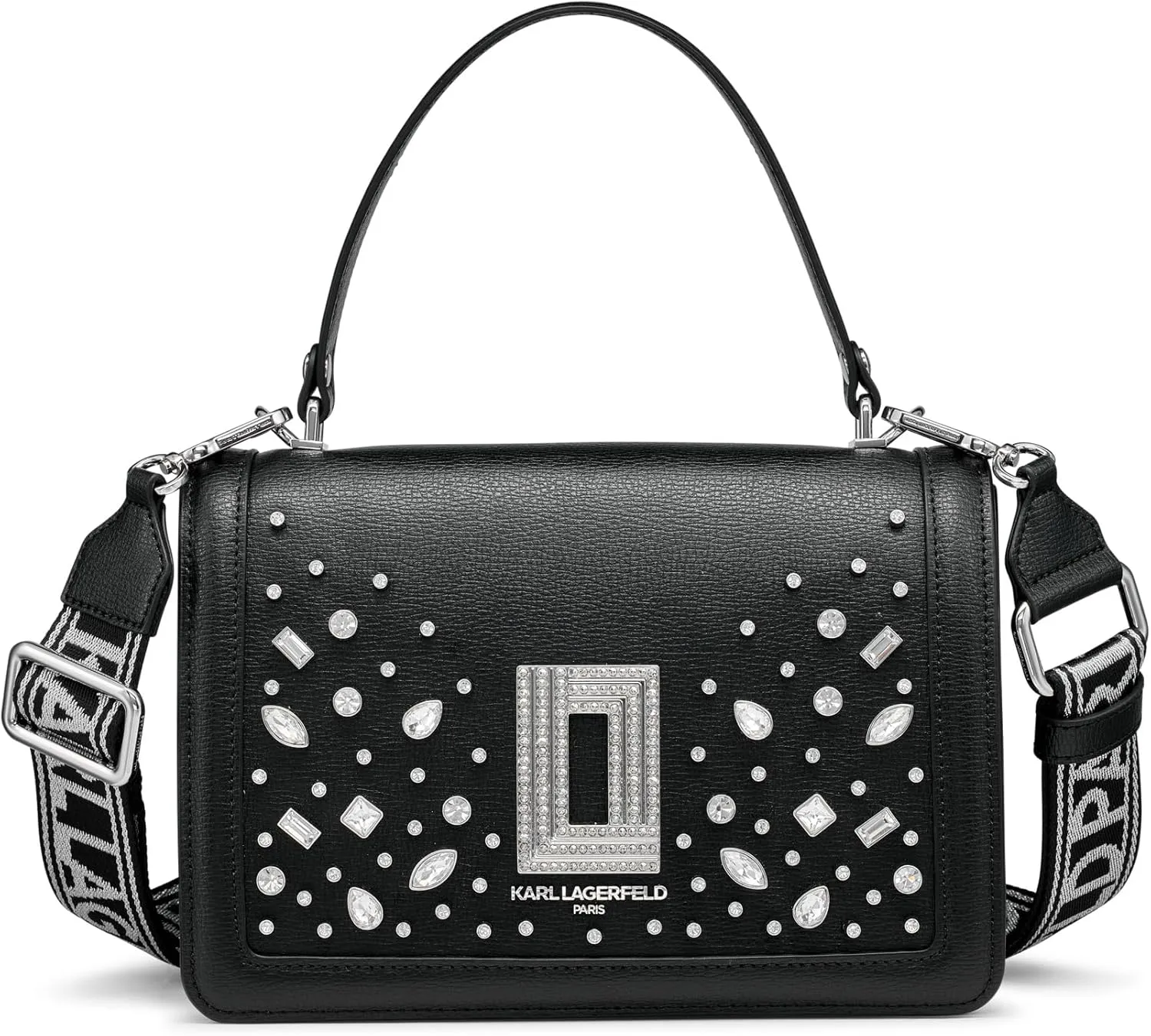 KARL LAGERFELD Paris Women's Simone Studded Crossbody