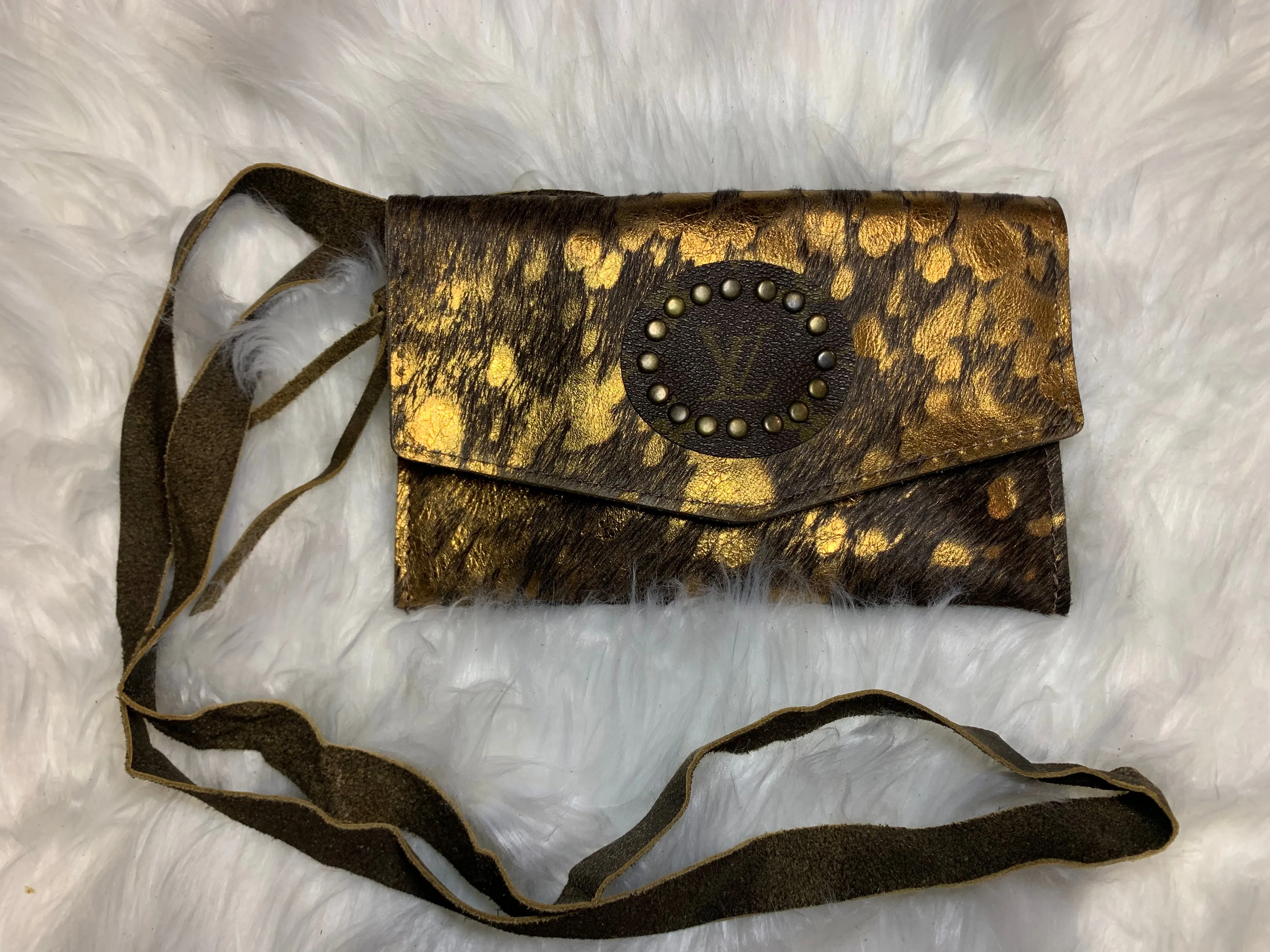Keep It Gypsy Jordan Cowhide Crossbody