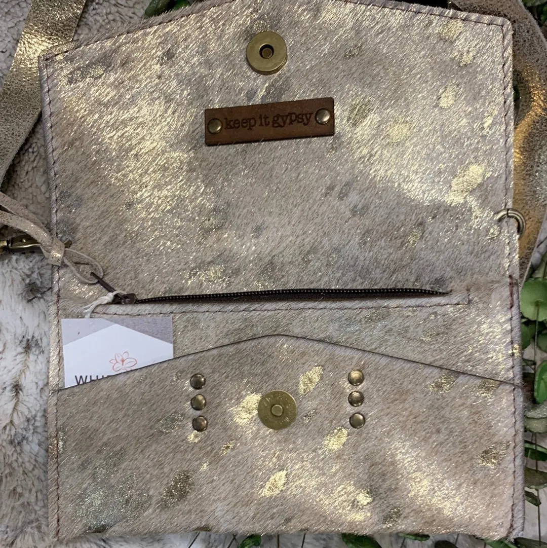 Keep It Gypsy Jordan Cowhide Crossbody