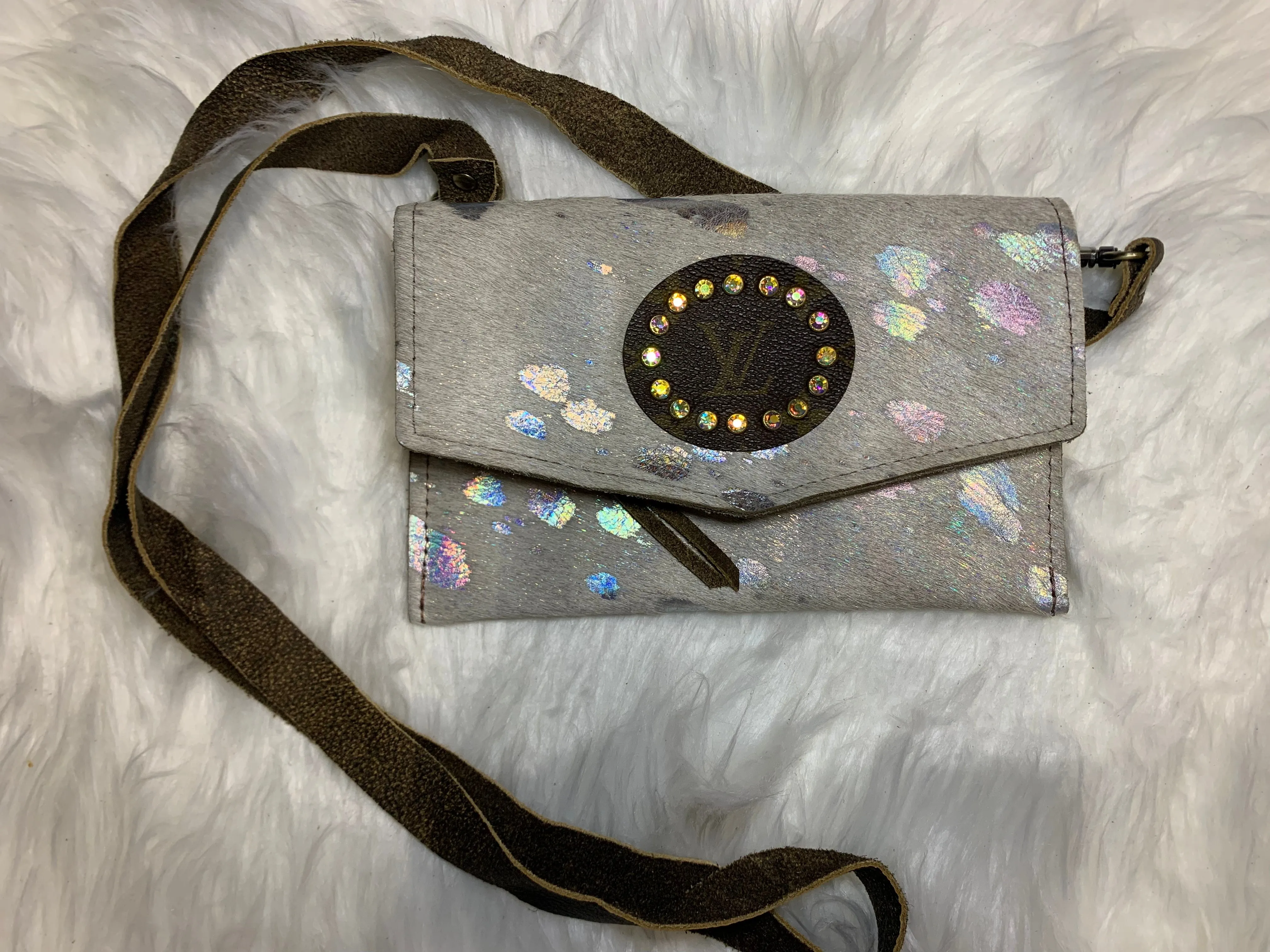 Keep It Gypsy Jordan Cowhide Crossbody