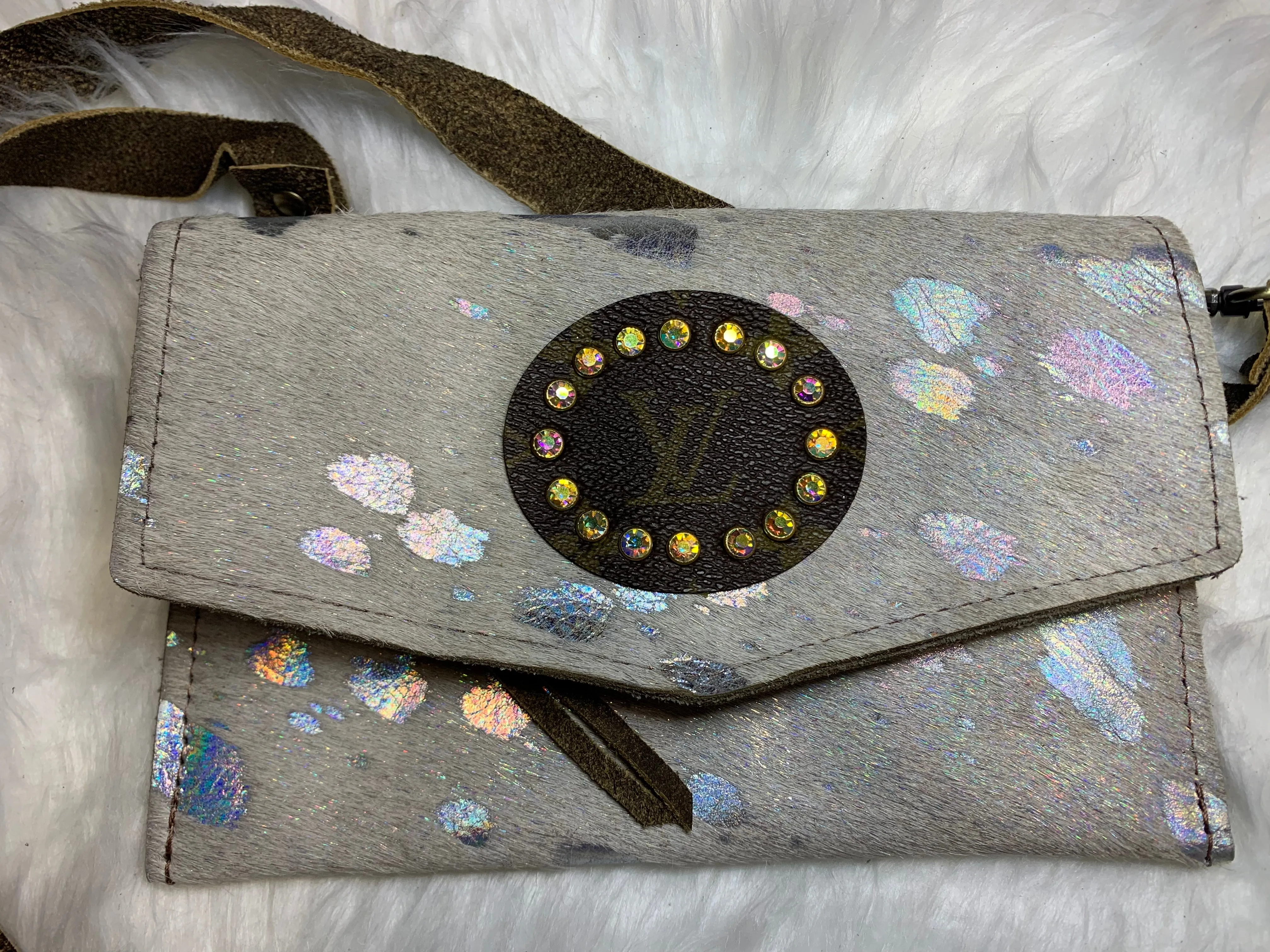 Keep It Gypsy Jordan Cowhide Crossbody