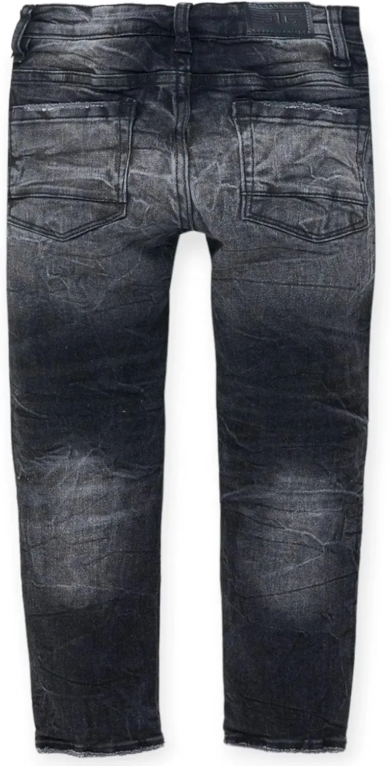 Kids Desperado Denim Small Rip Jeans (Nature Black)