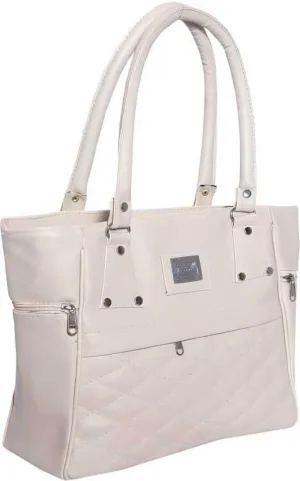 KSC"KHATUSHYAM COLLECTION" Women's Trendy Latest Collectible Cute Adorable Shoulder Bag (CREAM)