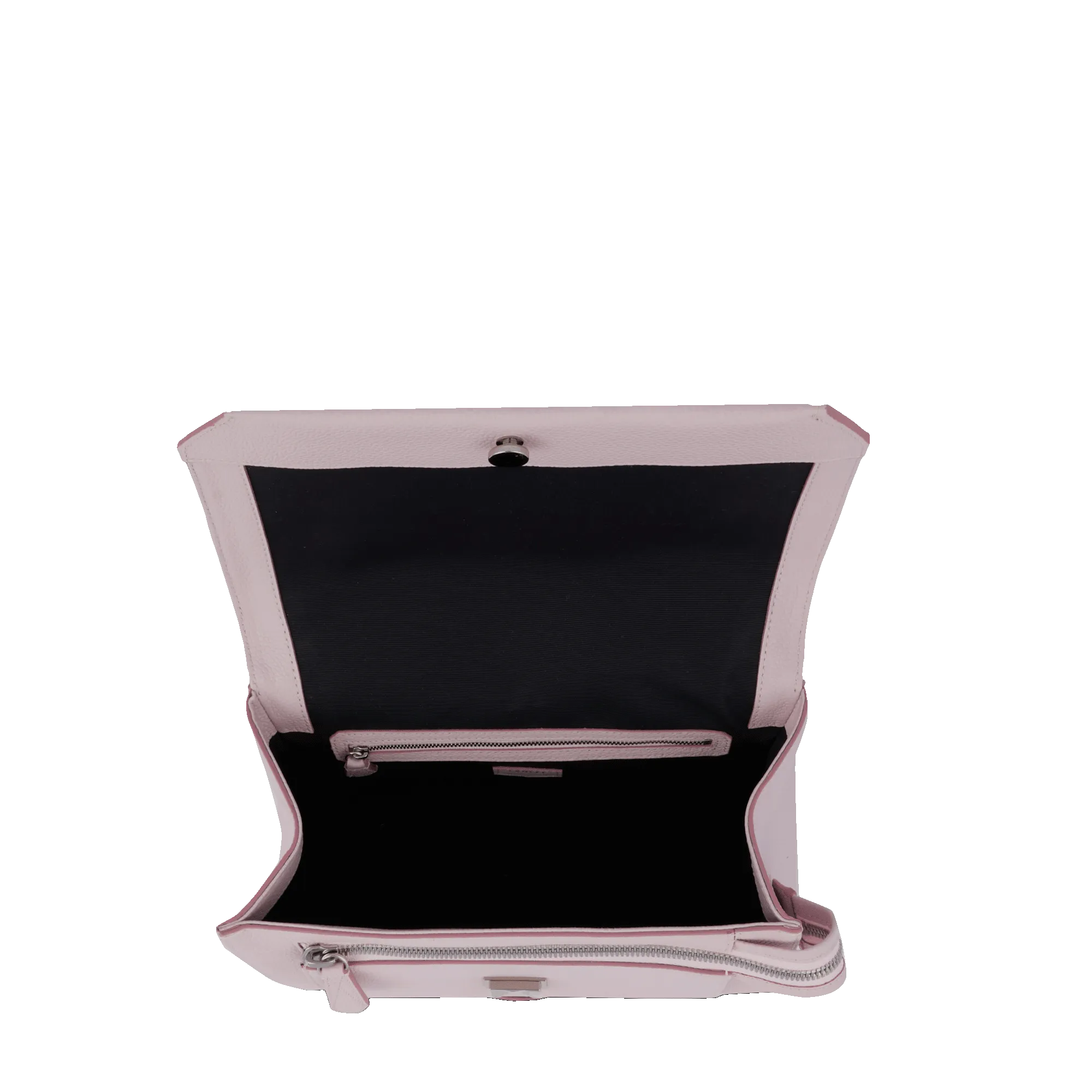 L flap bag