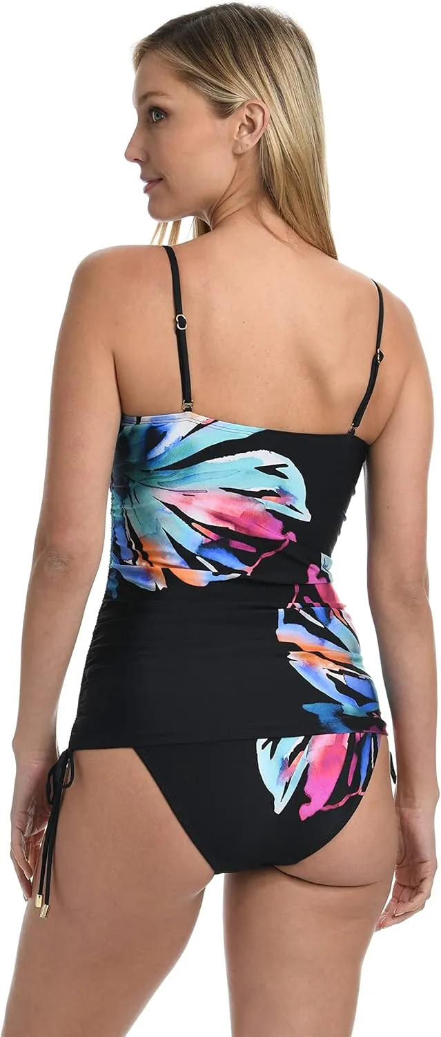 La Blanca Women's Bandeau Tankini Swimsuit Top