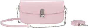LA FESTIN Split Leather Crossbody Purses For Women With Dual Straps - Trendy Women's Shoulder Handbags Designer Satchel Bags