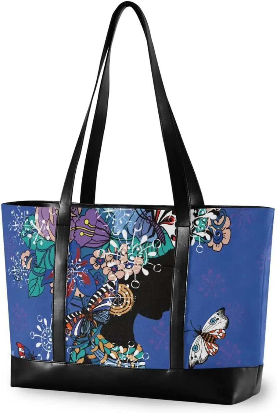 Laptop Tote Bag for Women 15.6in Tote Bag Laptop Compartment Work Bag Office Computer Teacher Travel Shoulder Bag