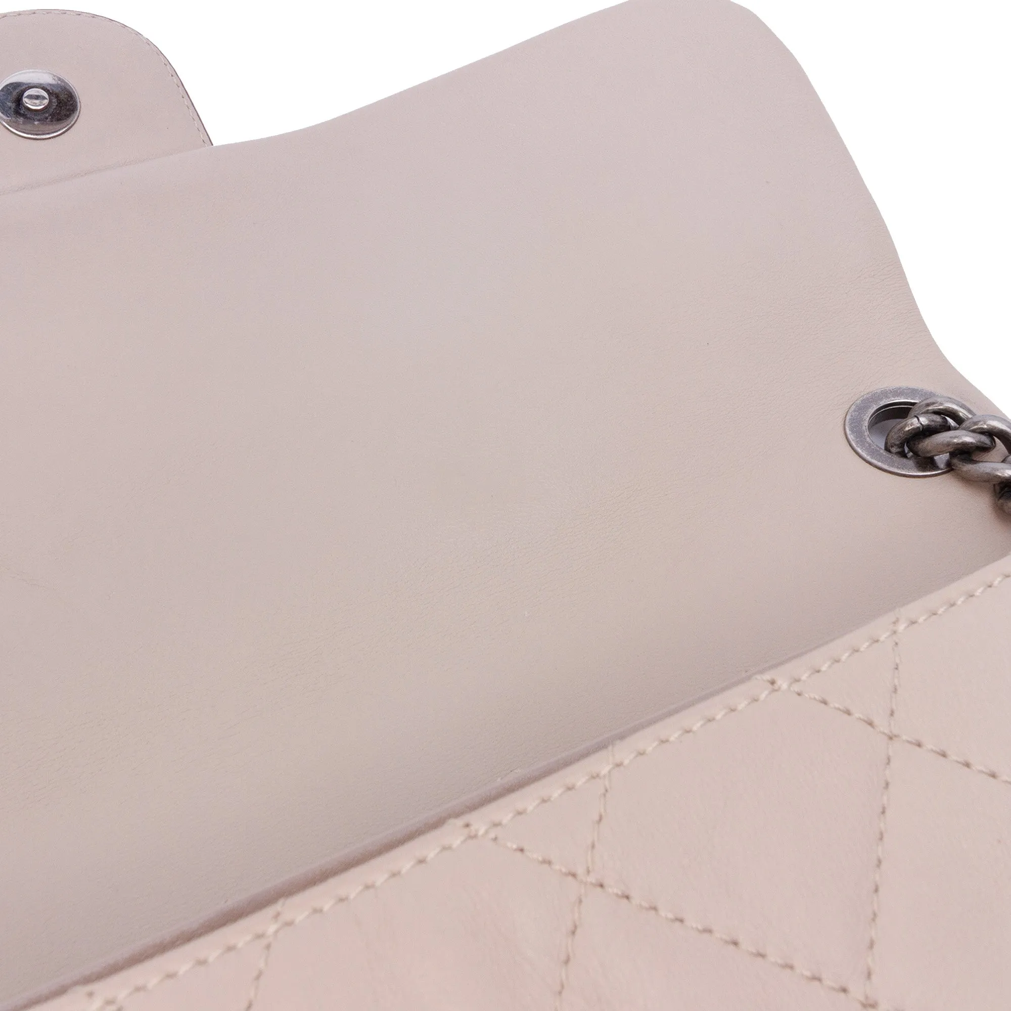 Large Quilted Lambskin Country Chic Flap