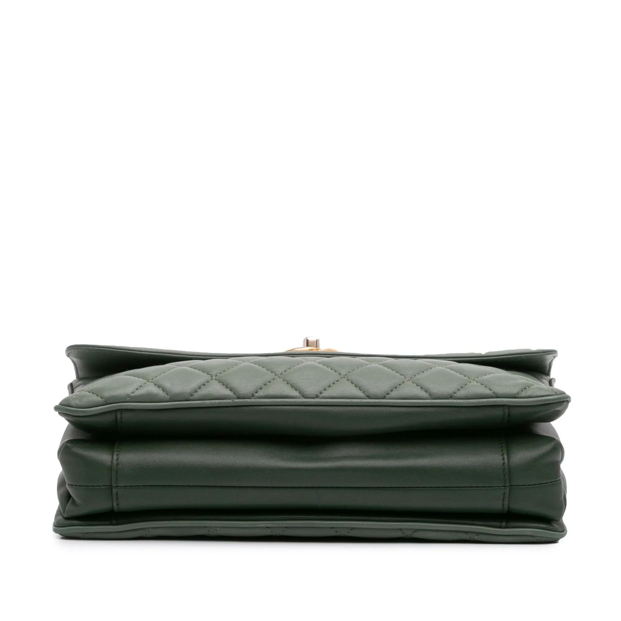 Large Quilted Lambskin Daily Companion Flap