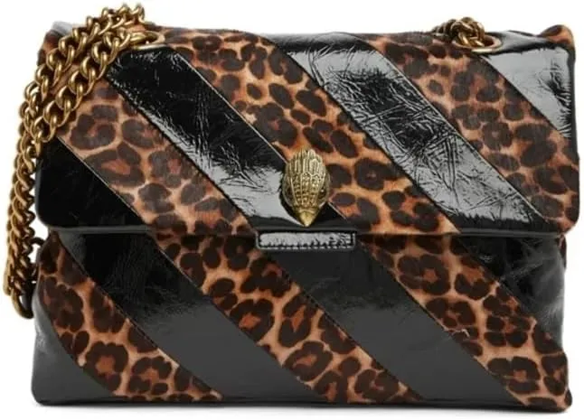 Large Soho Leather Shoulder Bag KURT GEIGER LONDON