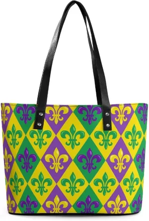 Large Tote Bag Fashion Handbag With Zipper For Women And Men