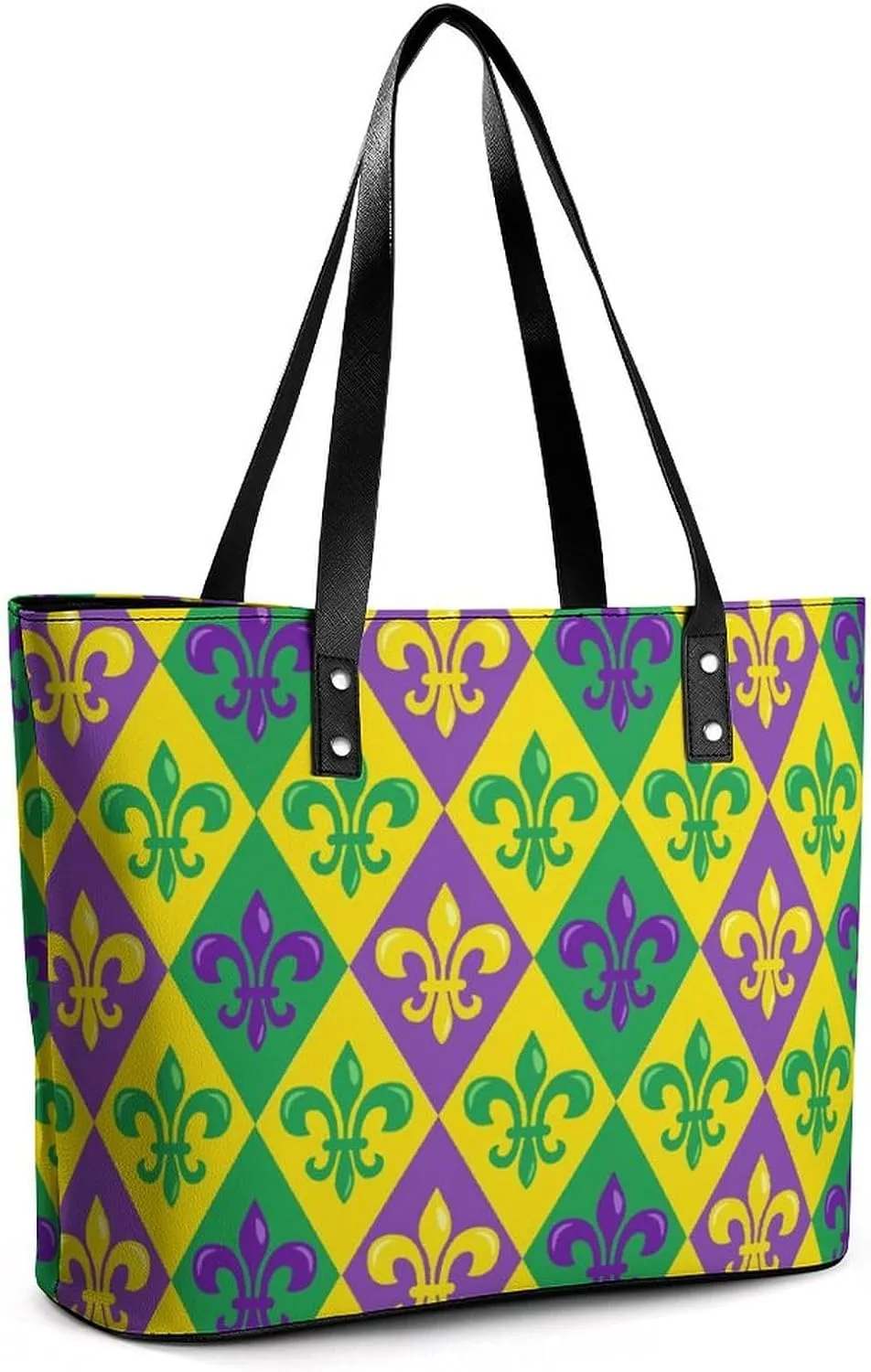 Large Tote Bag Fashion Handbag With Zipper For Women And Men