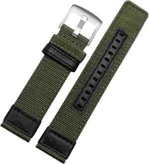 LEVINE watch strapStylish and elegant Watch Straps for Men Women,20/22/24mm Men Canvas Nylon Heavy Duty Watchband Wear-resistant Splicing Pin Buckle Watch Strap Wrist Band